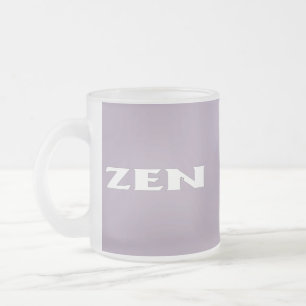 Tasse Givré Zen blanc gris givré