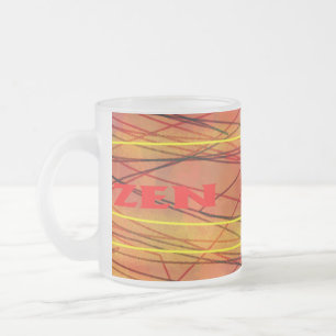 Tasse Givré Zen fil rouge givré muqueuse