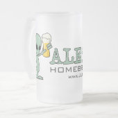 Tasse givrée d'ALEiens - 16oz (Devant gauche)
