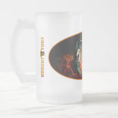 Tasse givrée de cavaliers (Gauche)