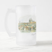 Tasse givrée de château de Prague (Gauche)