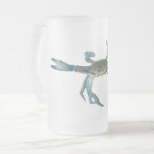 Tasse givrée "de crabe fou" (Devant gauche)