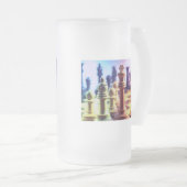 Tasse givrée de jeu d'échecs (Devant droit)