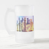Tasse givrée de jeu d'échecs (Gauche)