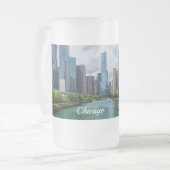 Tasse givrée de la rivière Chicago et Trump Tower (Devant gauche)