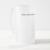 Tasse givrée de léopard de neige (Devant gauche)