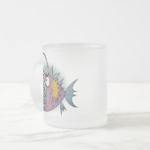 Tasse givrée de poissons de pêcheur à  la ligne (Devant gauche)
