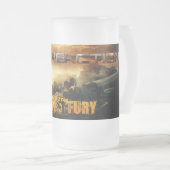 Tasse givrée de réaction en chaîne d'uF (Devant droit)