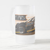 Tasse givrée en verre givré de 16 onces (Devant gauche)