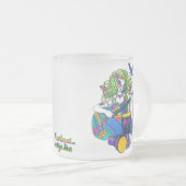 Tasse givrée féerique hippie de guitare (Devant droit)