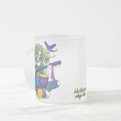 Tasse givrée féerique hippie de guitare (Devant gauche)