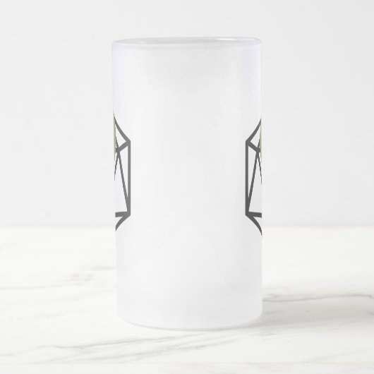 Tasse givrée inspirée barbare de D&D (Centre)