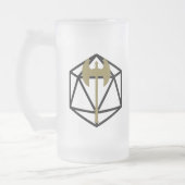 Tasse givrée inspirée barbare de D&D (Gauche)
