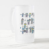 Tasse givrée par armée de robot (Devant gauche)
