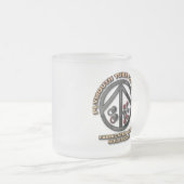 Tasse givrée par arrêt temporaire complet de pinte (Devant droit)