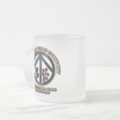 Tasse givrée par arrêt temporaire complet de pinte (Devant gauche)