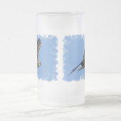 Tasse givrée par balbuzard de vol (Centre)