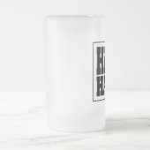 Tasse givrée par bande dure d'habitude (Centre)