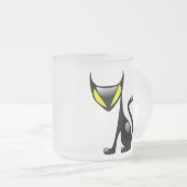 Tasse givrée par chat de démon (Devant droit)