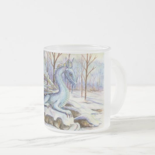 Tasse givrée par dragon de glace (Devant droit)