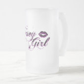 Tasse givrée par fille du Jersey (Devant droit)