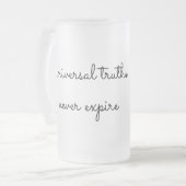 Tasse givrée par géométrie sacrée (Devant gauche)