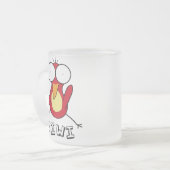 Tasse givrée par kiwi rouge (Devant gauche)