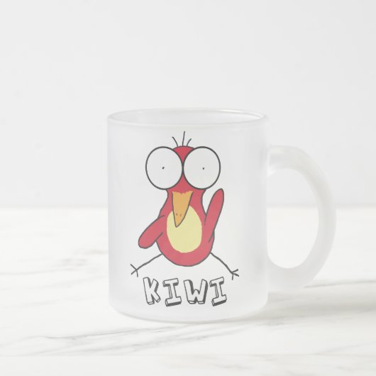 Tasse givrée par kiwi rouge (Droit)