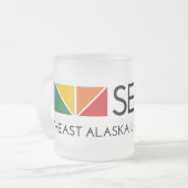 Tasse givrée par logo de SEAGLA (Devant gauche)
