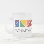 Tasse givrée par logo de SEAGLA (Gauche)