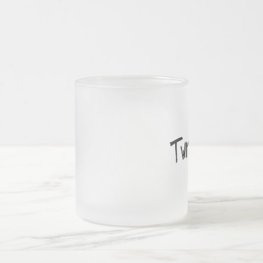 Tasse givrée par logo de Twitarded (Centre)