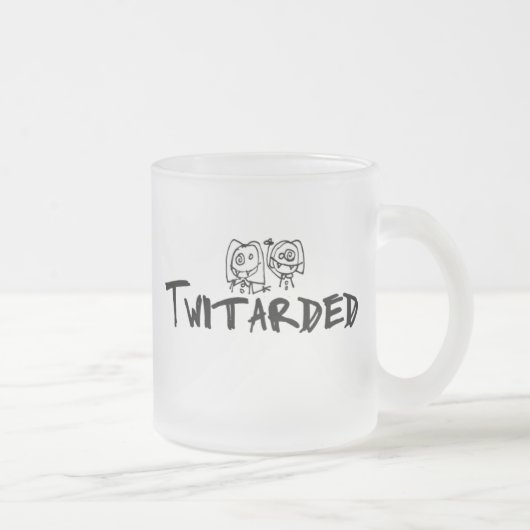 Tasse givrée par logo de Twitarded (Droit)