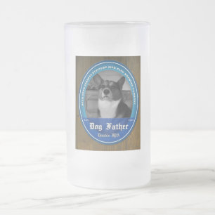 Tasse givrée par père fou de chien de prise