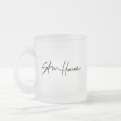 Tasse givrée par signature (Gauche)
