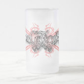 - tasse givrée par x 001 - crânes tribaux (Centre)