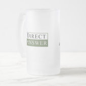 Tasse givrée personnalisée (Devant gauche)