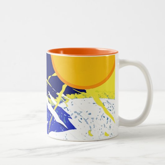 Tasse "glace de Norweigan " (Droit)