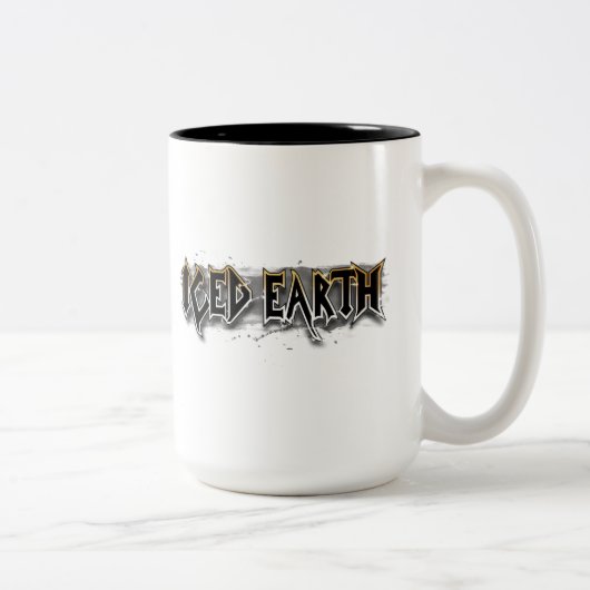 TASSE glacée de la terre (Droit)