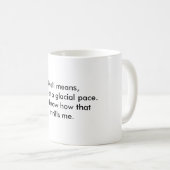 TASSE GLACIAIRE DE PAS (Devant droit)