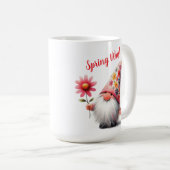 Tasse Gnome Vibrations de Printemps (Devant droit)