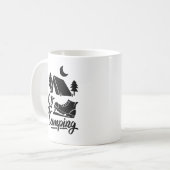 Tasse Go Camping – L'aventure Attend Dehors (Devant gauche)