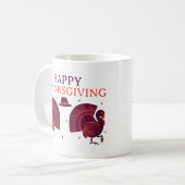 Tasse Gobble Gobble Classique – Dinde de Thanksgiv (Devant gauche)