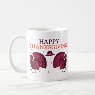 Tasse Gobble Gobble Classique – Dinde de Thanksgiv