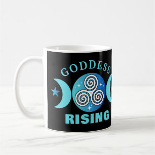 Tasse Goddess Rising – Flux Teal et Bleu