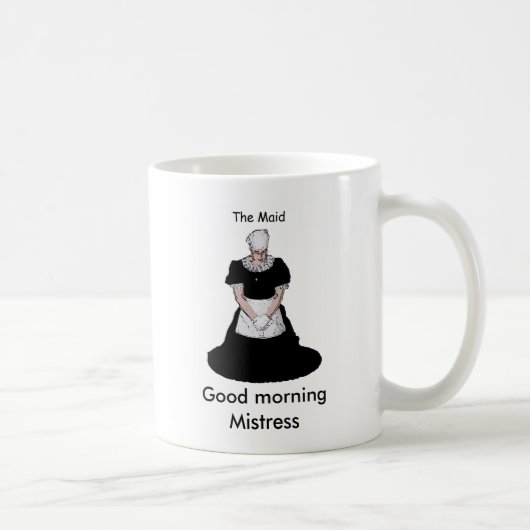 Tasse, Good morning Mistress Koffiemok (Rechts)