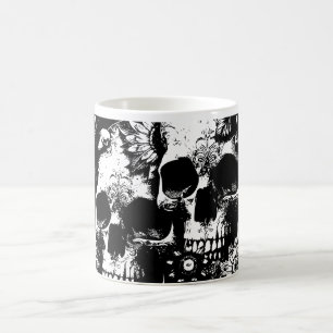 Tasse Gothic Bloom – Une Fusion Élégante et Sombre