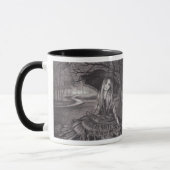 Tasse gothique d'art de tasse de Halloween de (Gauche)