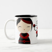 Tasse gothique de Kokeshi (Gauche)