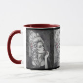 Tasse gothique de tasse rococo de tasse de Marie (Gauche)