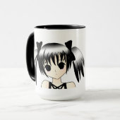 Tasse gothique mignonne personnalisée (Devant gauche)